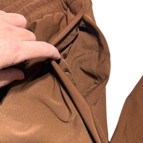 Women's Joie Brown Split Hem Pants Size XS - Picture 7 of 10